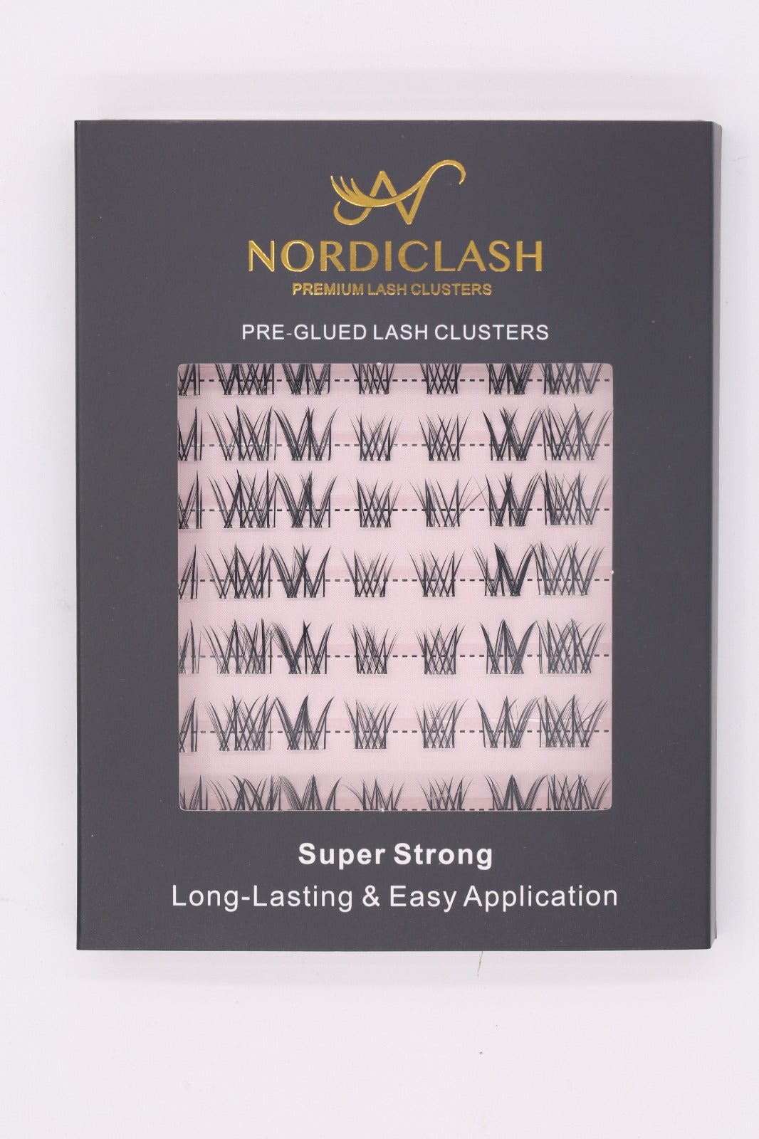 Nordiclash-Stockholm Glam (Limfri Lösögonfransar)(svart)